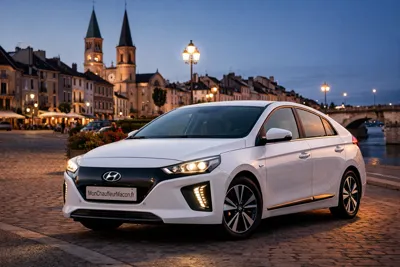 VTC électrique Hyundai Ioniq à Mâcon — Mon Chauffeur Mâconnais